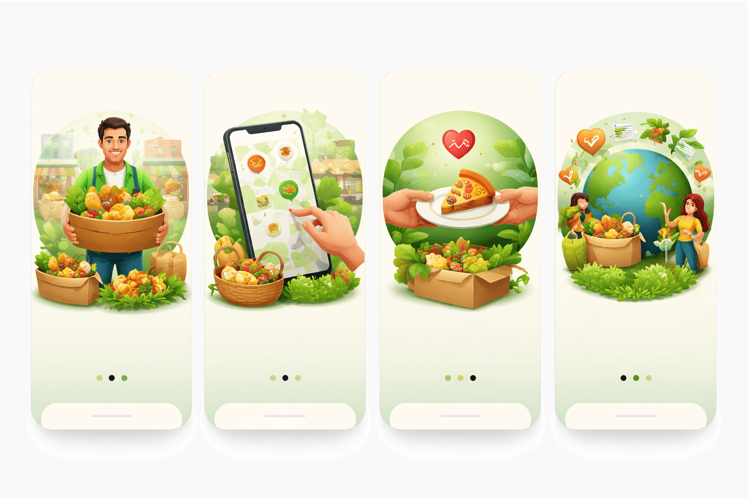 SendBite in-app onboarding instructions